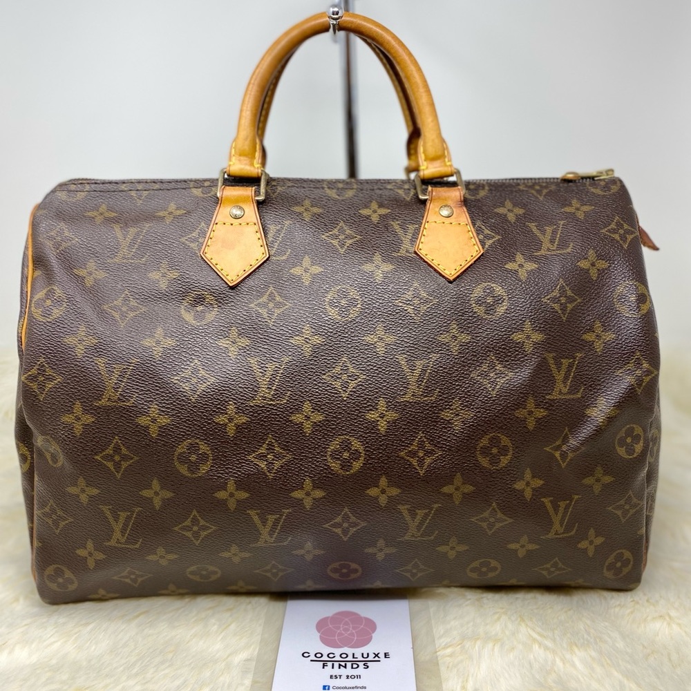 Louis Vuitton Monogram Speedy 35